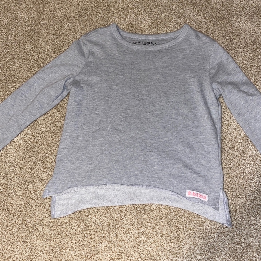 Buffalo David Bitton grey shirt